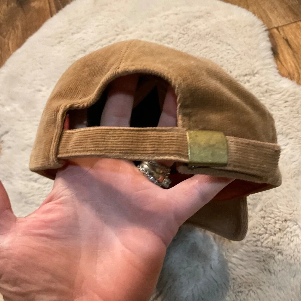 South Coast Surfboards Baseball Hat Patch Front Corduroy Brown‎